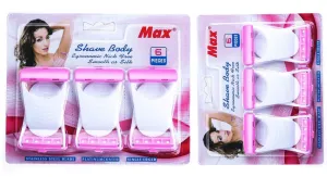 12 pcs. Women's Disposable Razor for Body and Bikini Shaving Blades