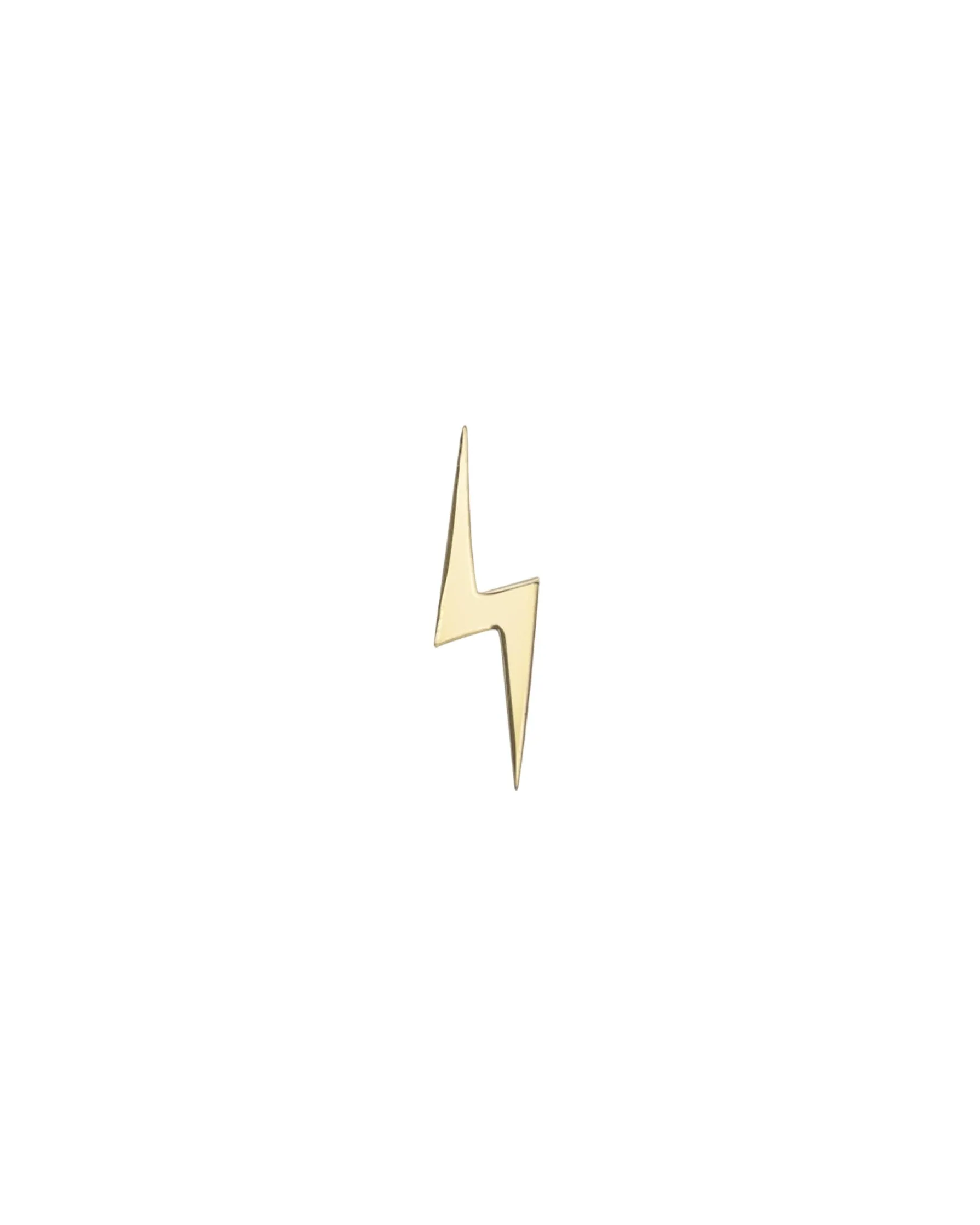 14k Gold Lightning Bolt For Locket