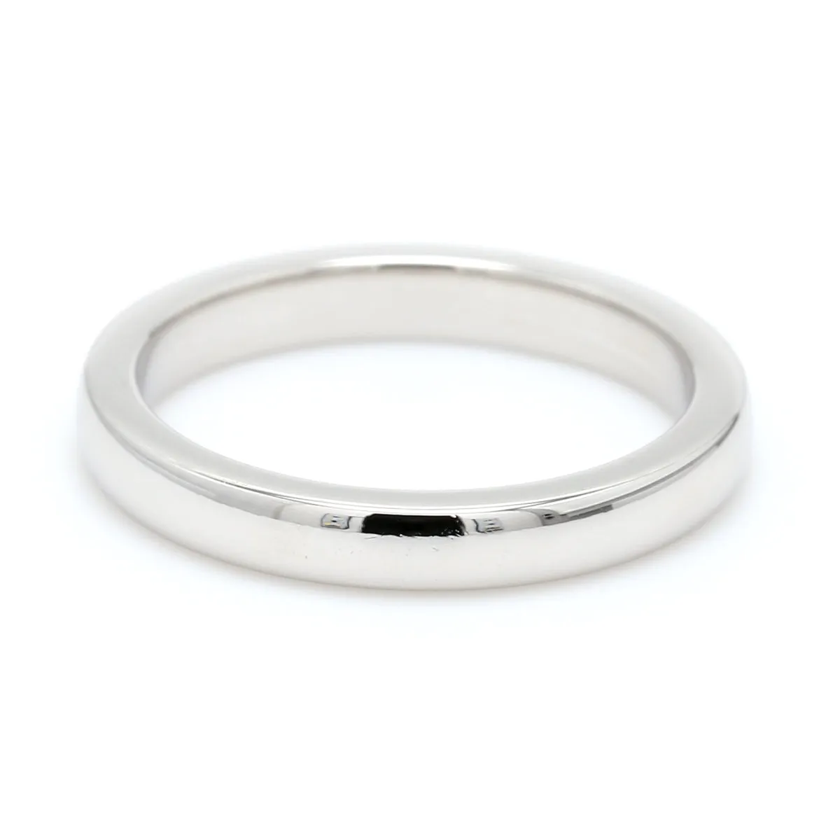 14K White Heavy 3mm Size 7