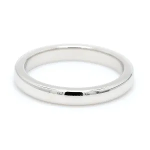 14K White Heavy 3mm Size 7