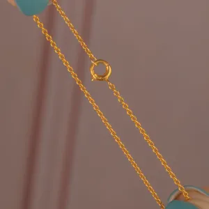 16" 9ct Gold Pendant Chain