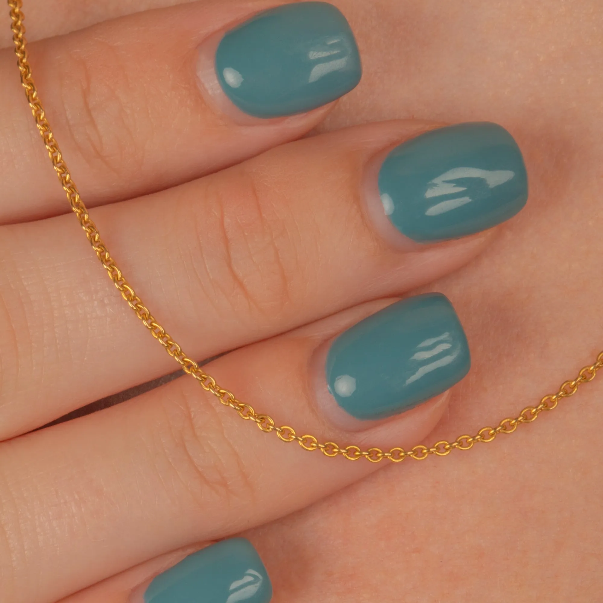 16" 9ct Gold Pendant Chain