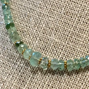 18 Karat Gold & Emerald Necklace