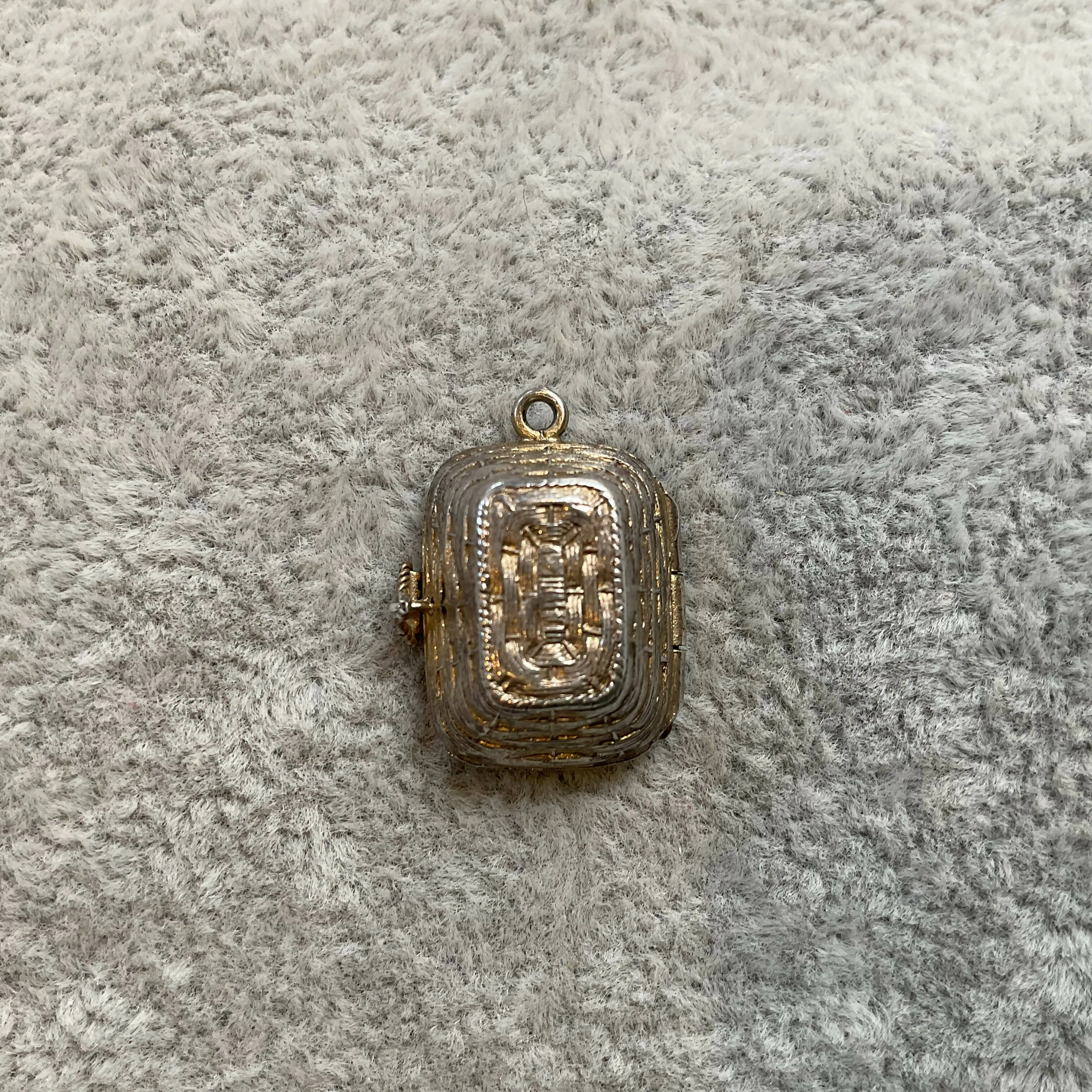 1920’s silver enamel locket