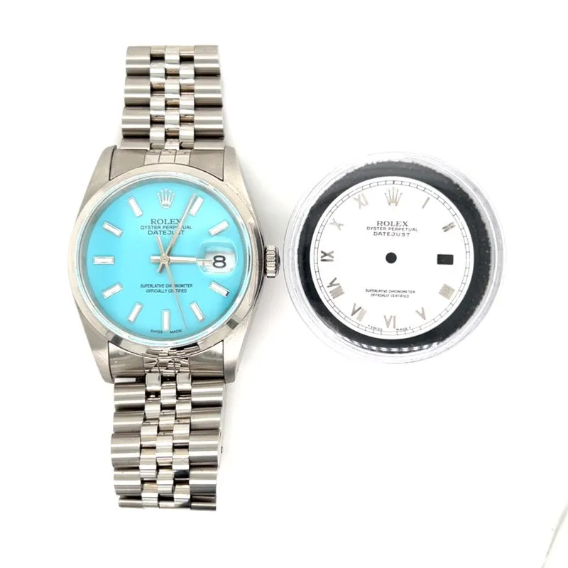 1991 Rolex Datejust 36 Turquoise