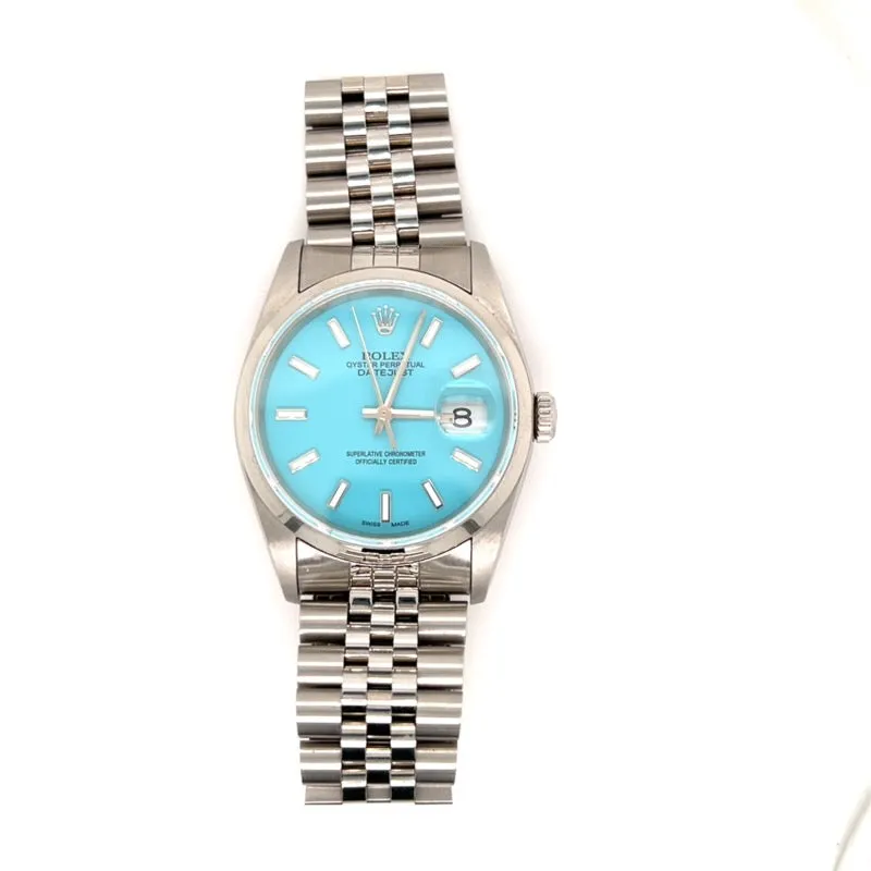 1991 Rolex Datejust 36 Turquoise