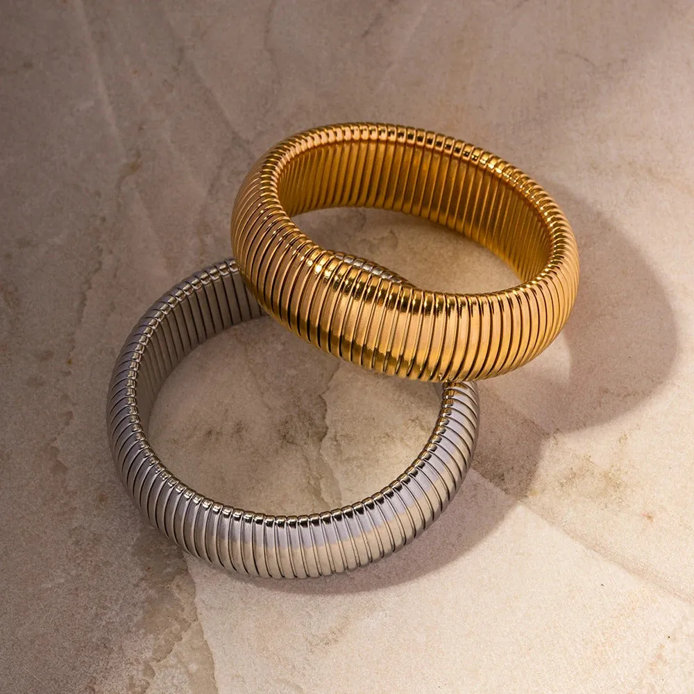 20mm Chunky Flex Snake Chain Tubogas Bracelet
