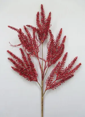 29" Glitter Coral Spray Set Of 4