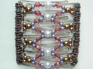 African Butterfly - 9 Tong Wire Hair Clip 45
