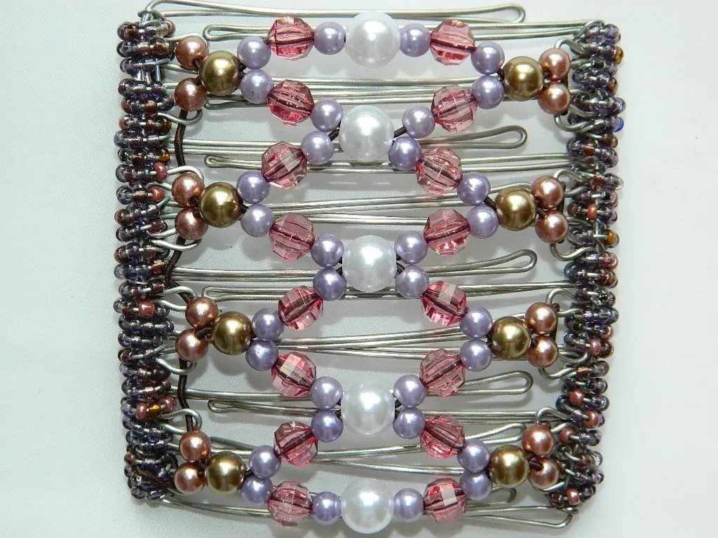 African Butterfly - 9 Tong Wire Hair Clip 45