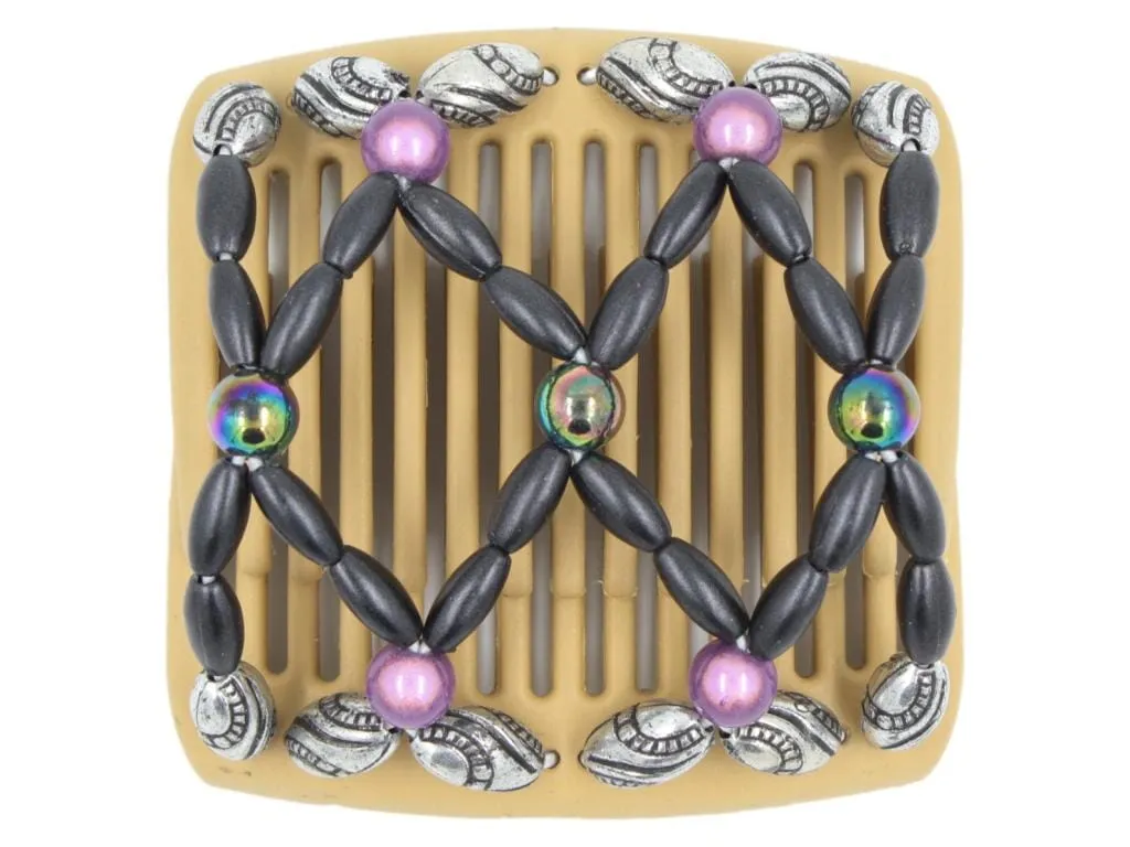 African Butterfly Chameleon Hair Comb - Ndalena Blonde 23