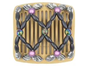 African Butterfly Chameleon Hair Comb - Ndalena Blonde 23