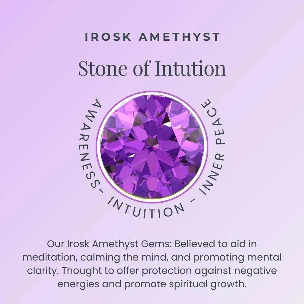 Amethyst Culture Earrings in Sterling Silver