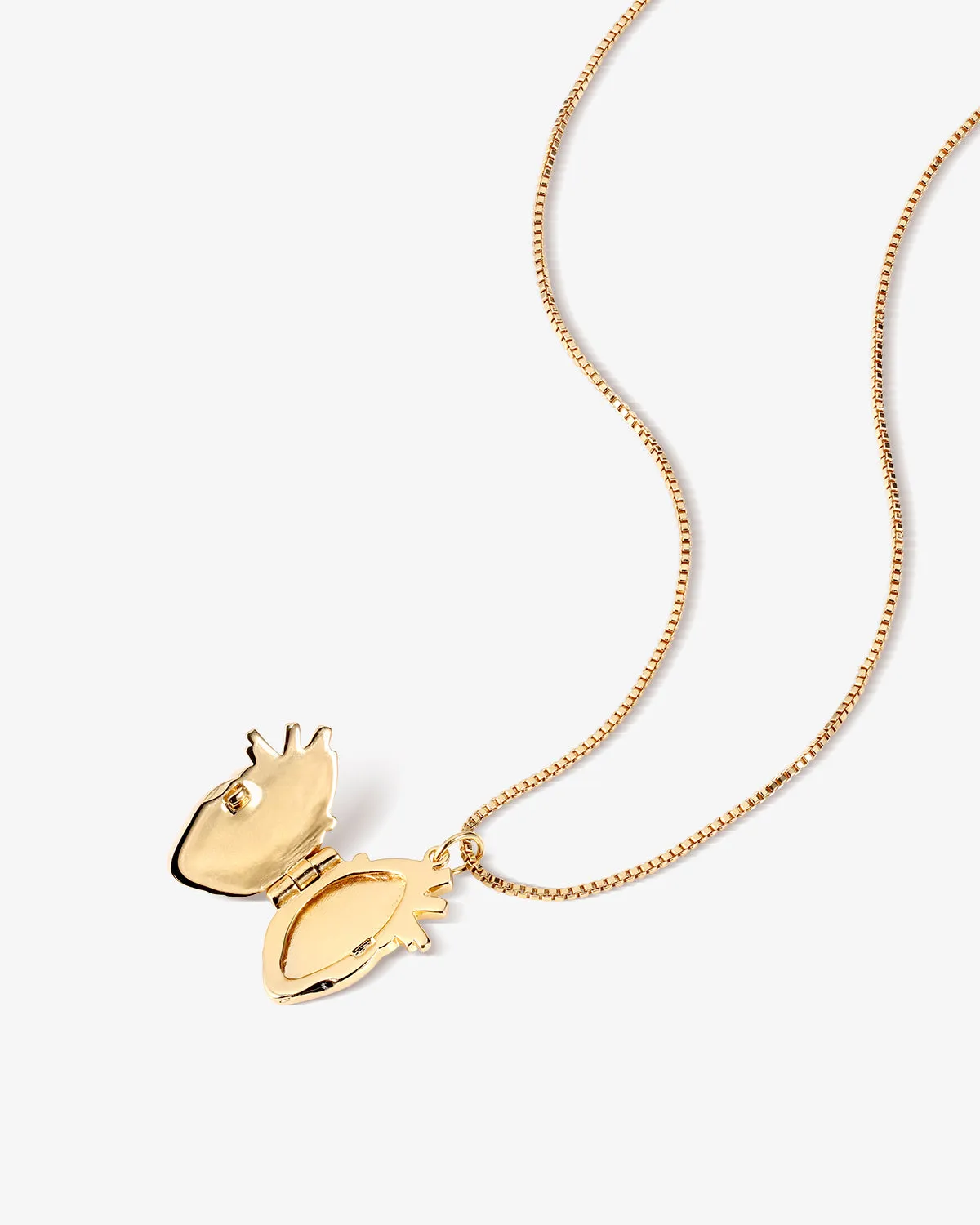 Anatomical Heart Locket Pendant