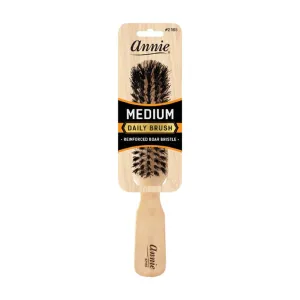 ANNIE Medium Wooden Brush 5 Row Light Brown #02165