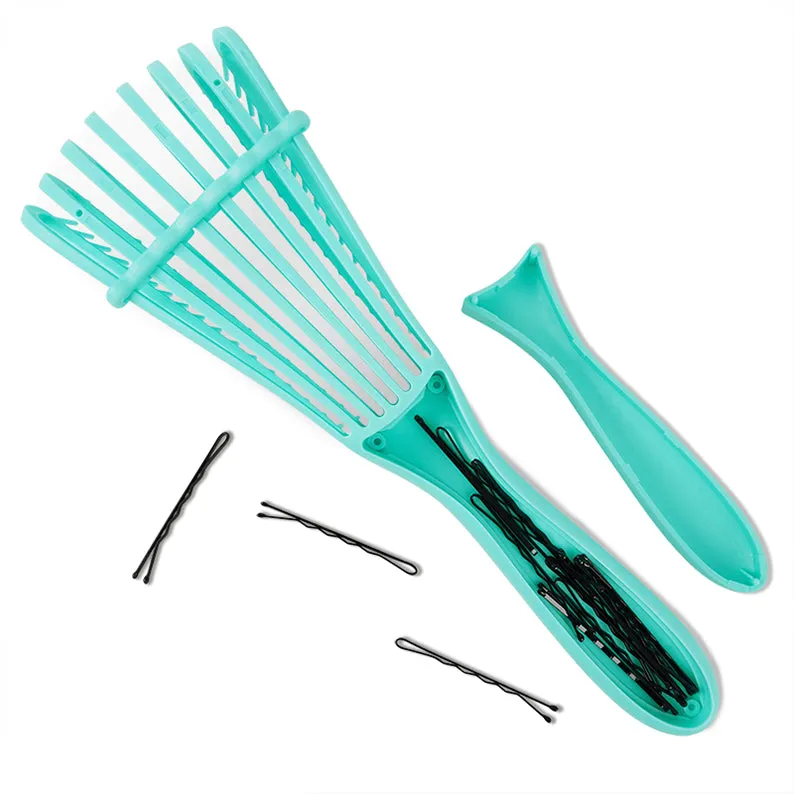 ANNIE Vented Detangler Brush 8 Row Asst. Color #02476