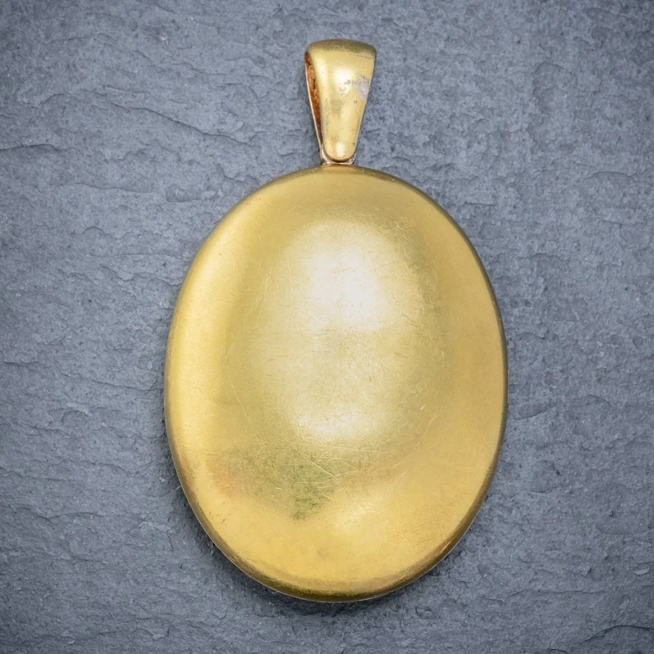 Antique Victorian Diamond Star Locket 18Ct Gold 1.30Ct Old Cut Diamonds Circa 1900