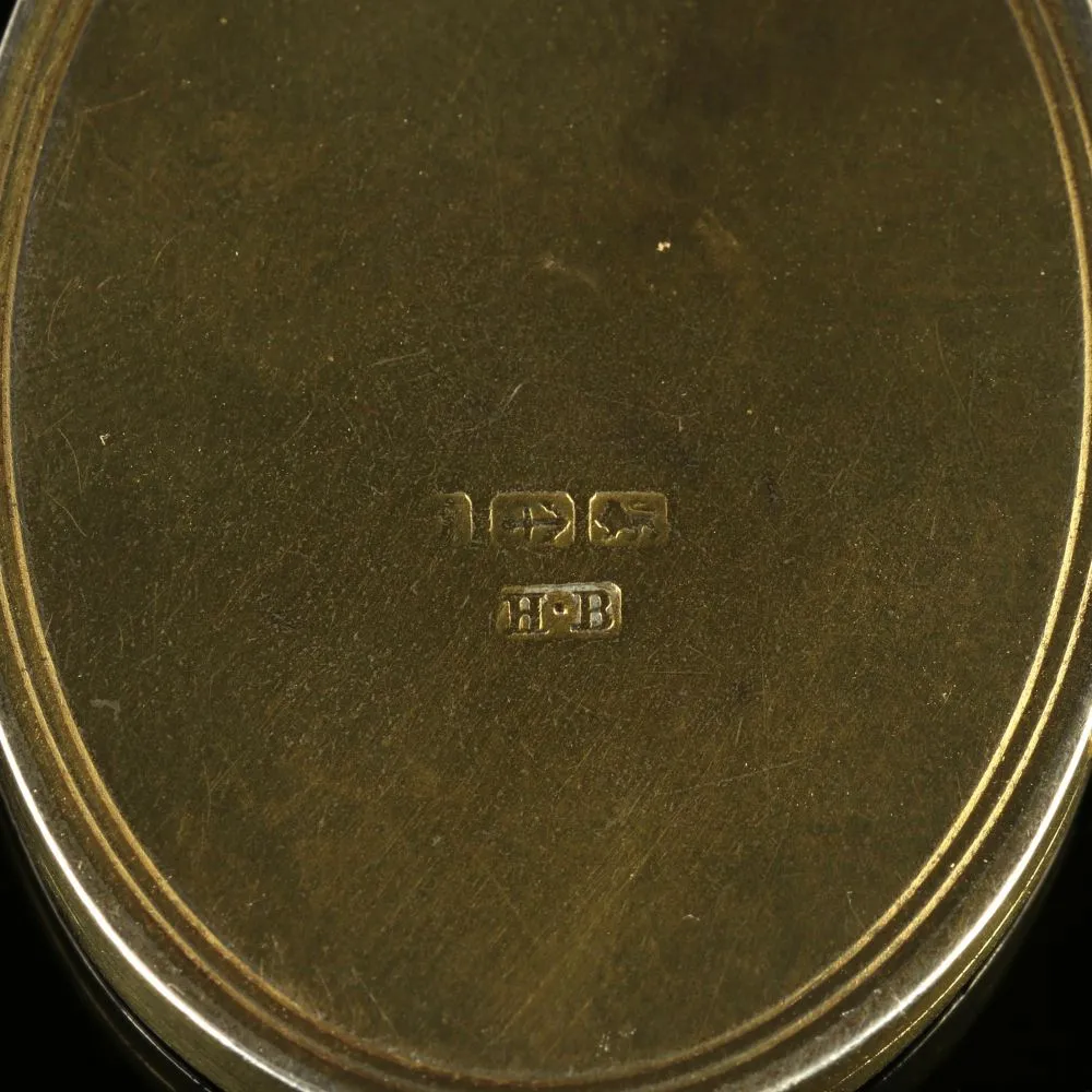 Antique Victorian Gold Silver Locket Circa 1880