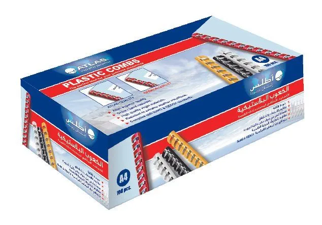 Atlas A4 Binding Comb White 25mm
