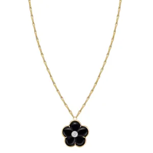 Black Onyx Fiore Pendant