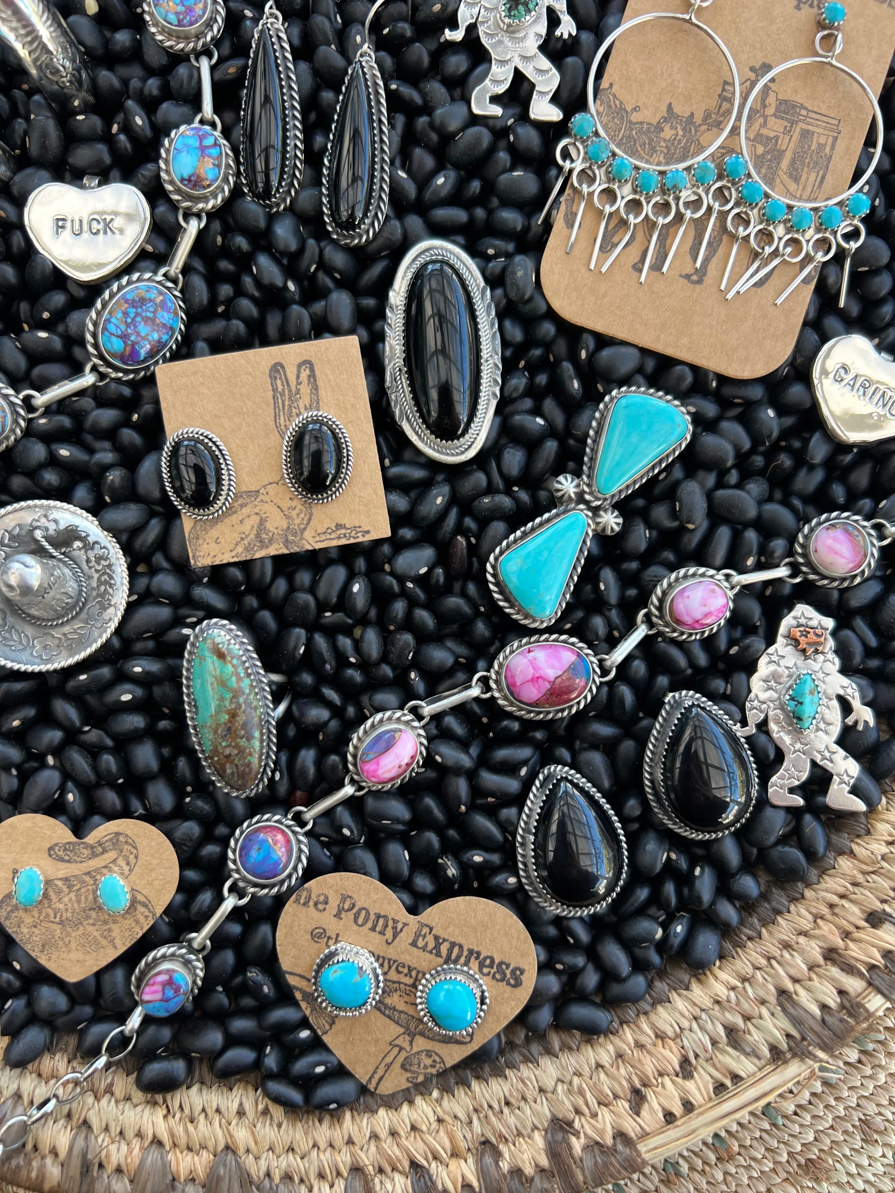 Blackberry Onyx Studs