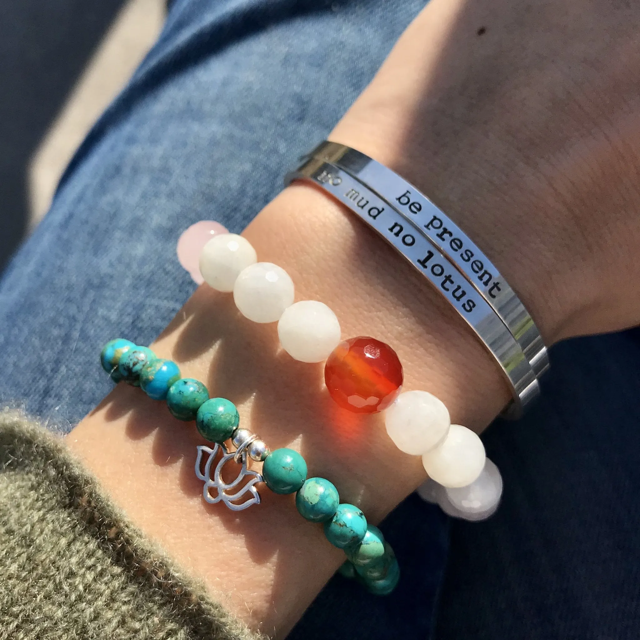 Bloom From Within Bracelet | Turquoise