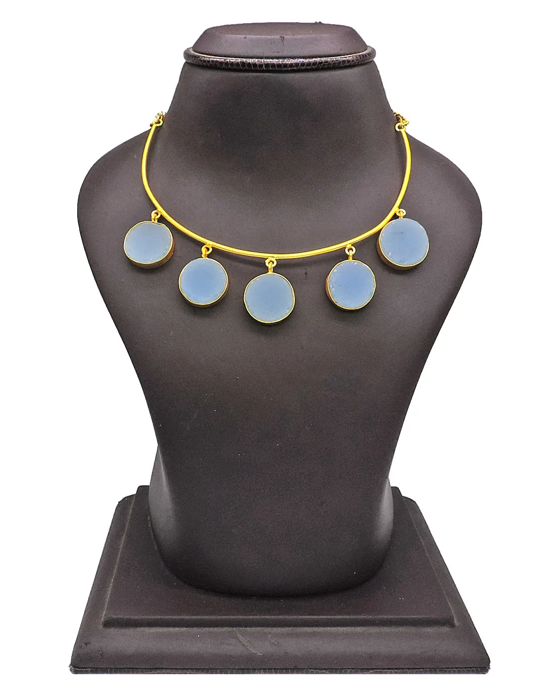 Blue Onyx Necklace
