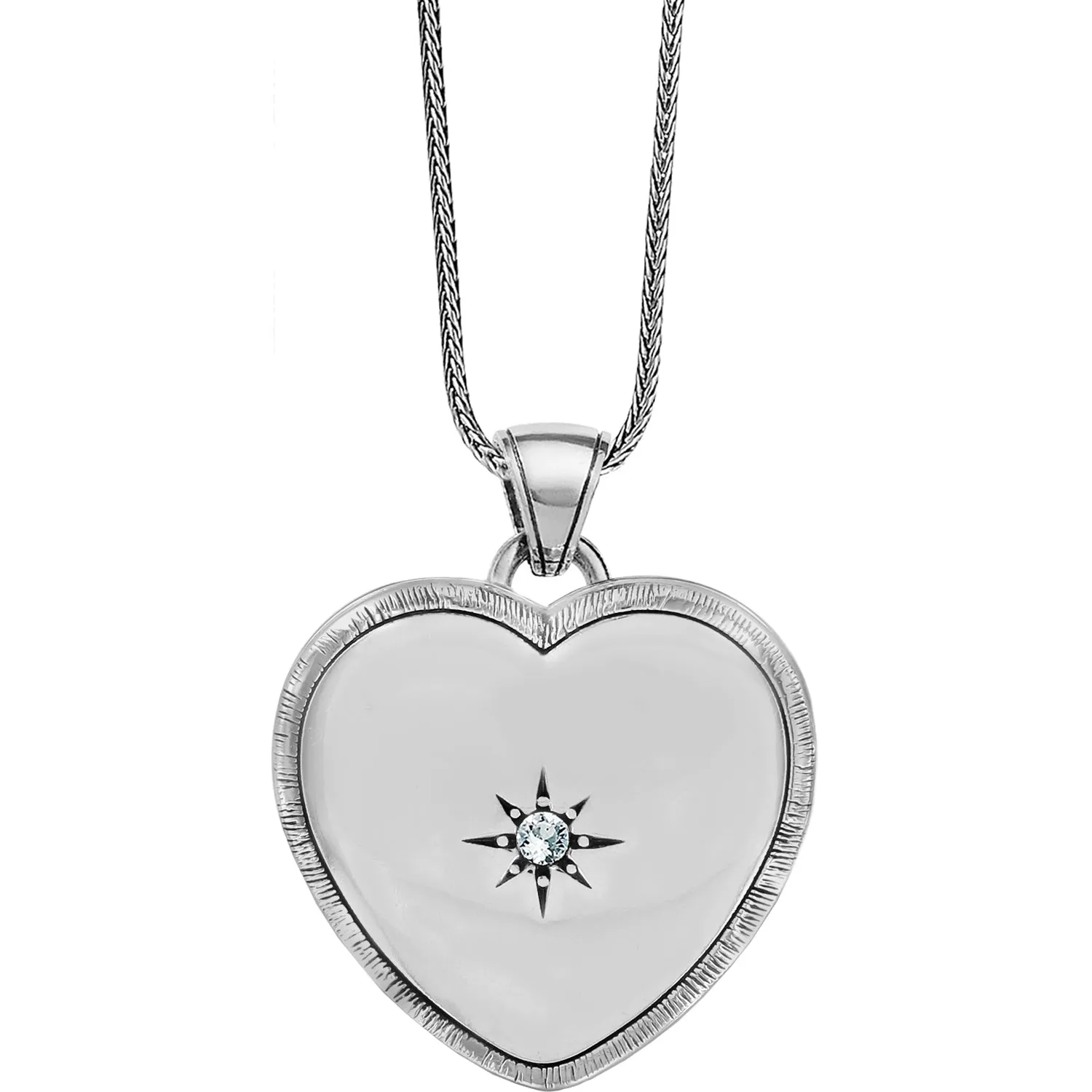 Bright Morning Star Locket Necklace
