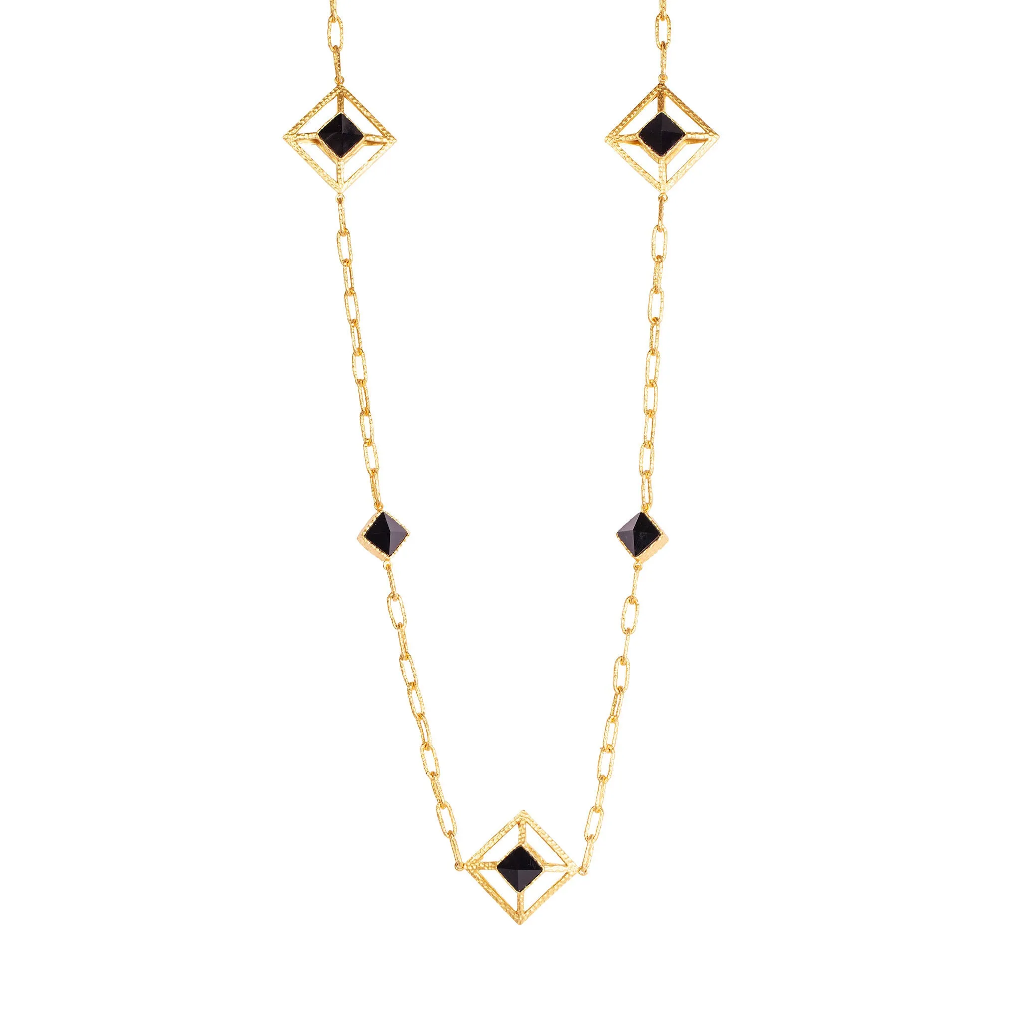 Carina Necklace - Black Onyx
