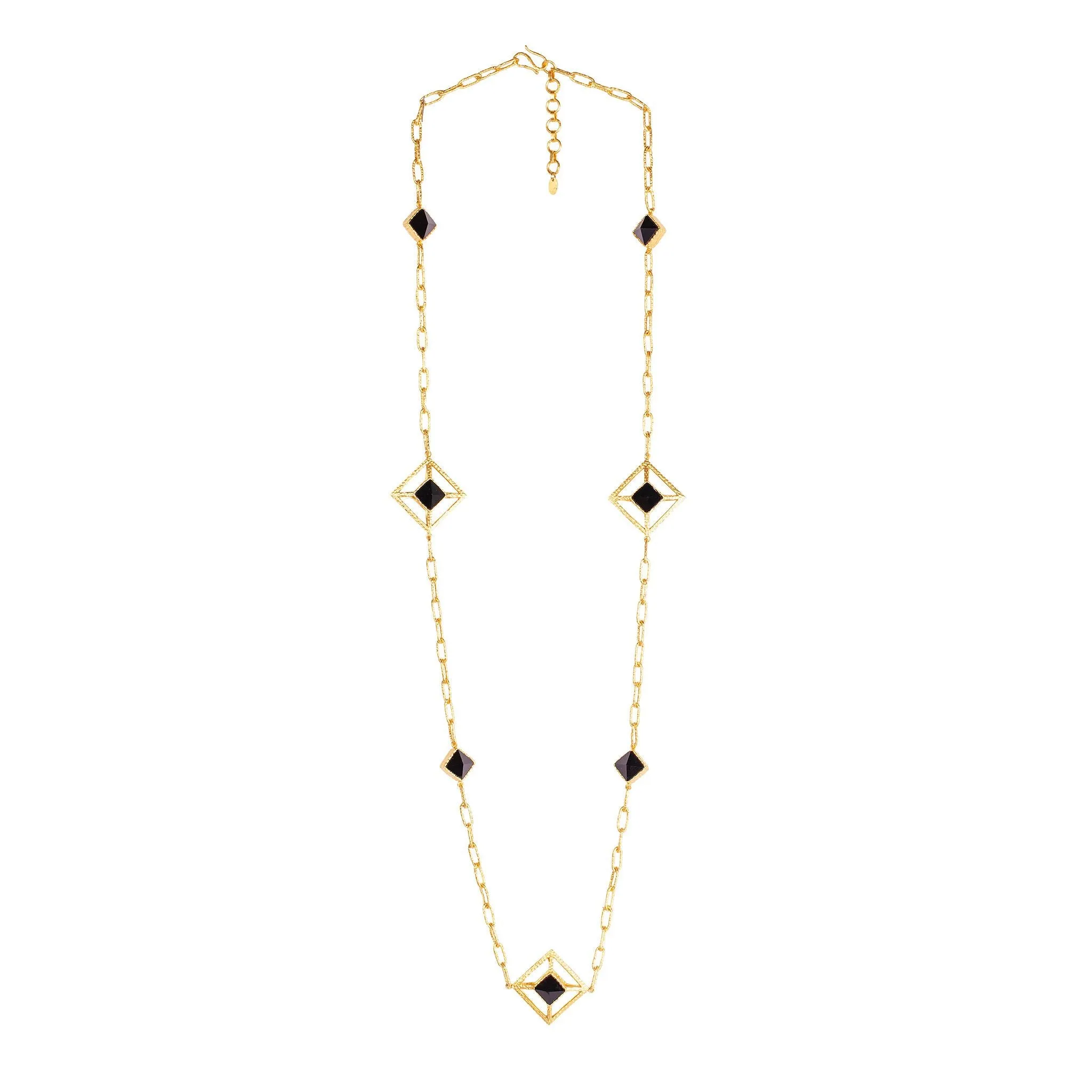 Carina Necklace - Black Onyx
