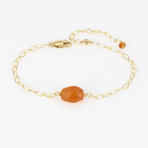 Carnelian Crystal Bracelet