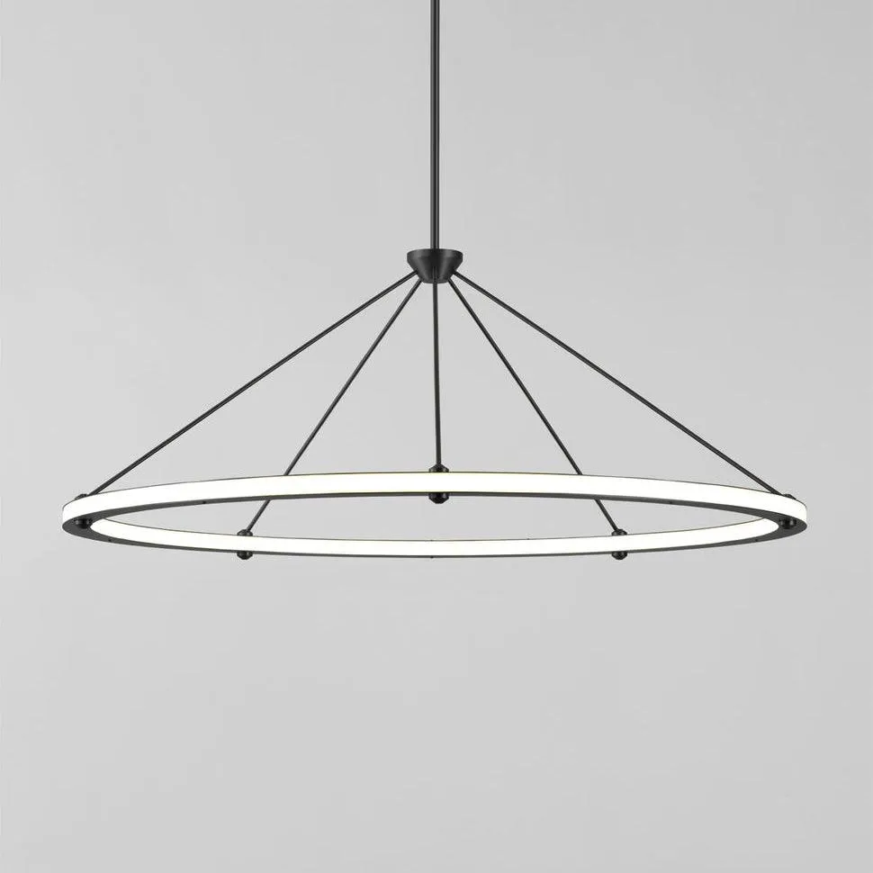 Cascading Ring Circle Pendant Lamp