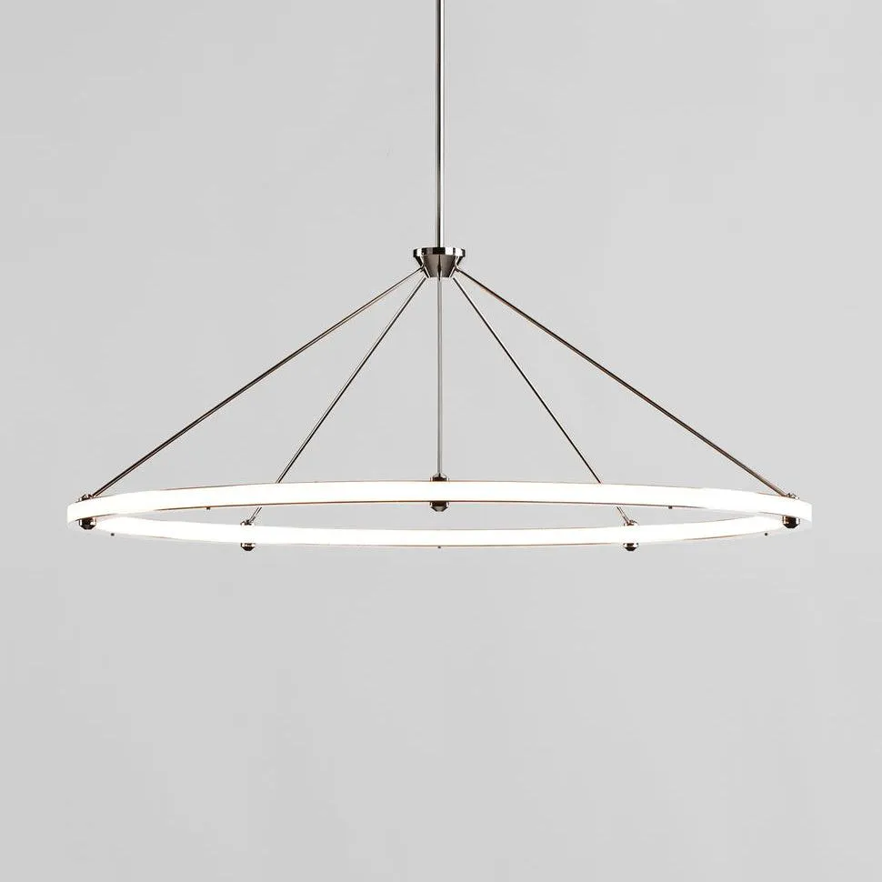 Cascading Ring Circle Pendant Lamp