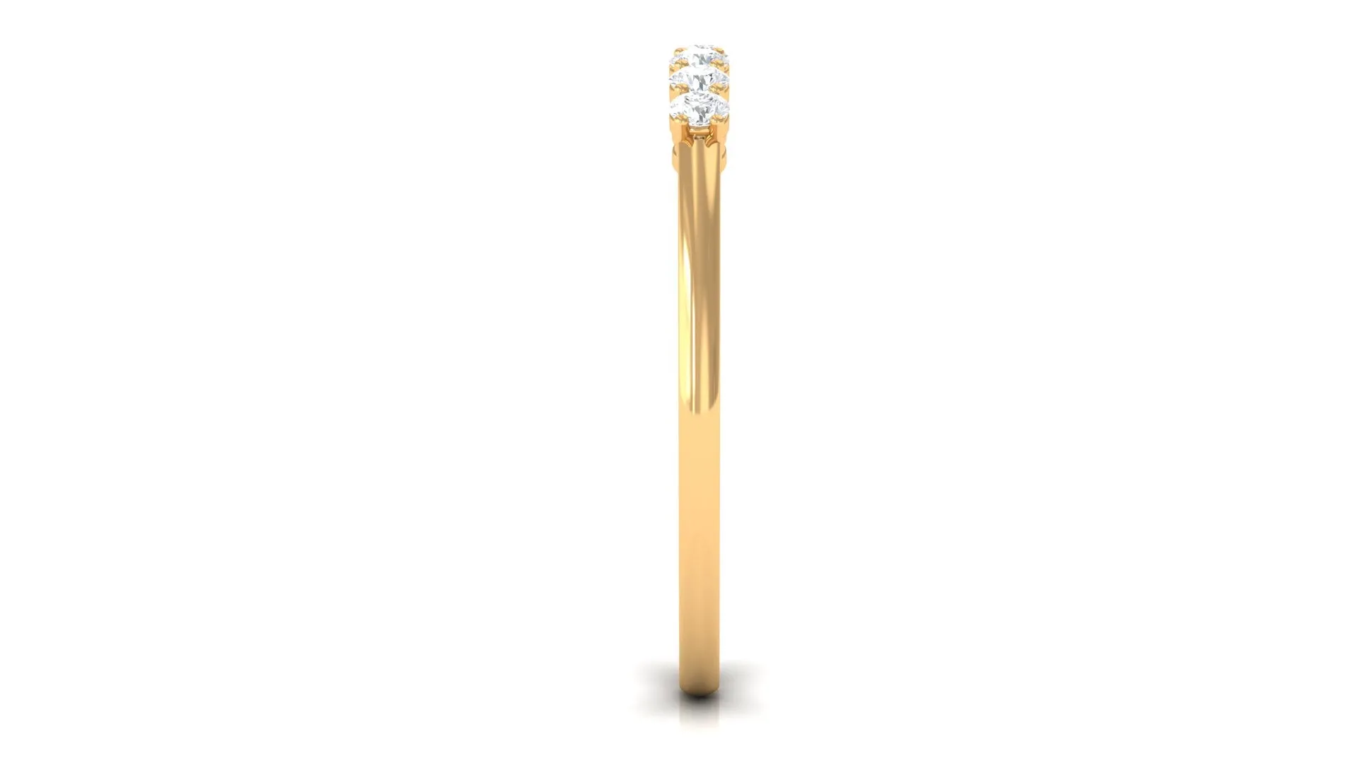 Certified Natural Diamond 7 Stone Stackable Ring