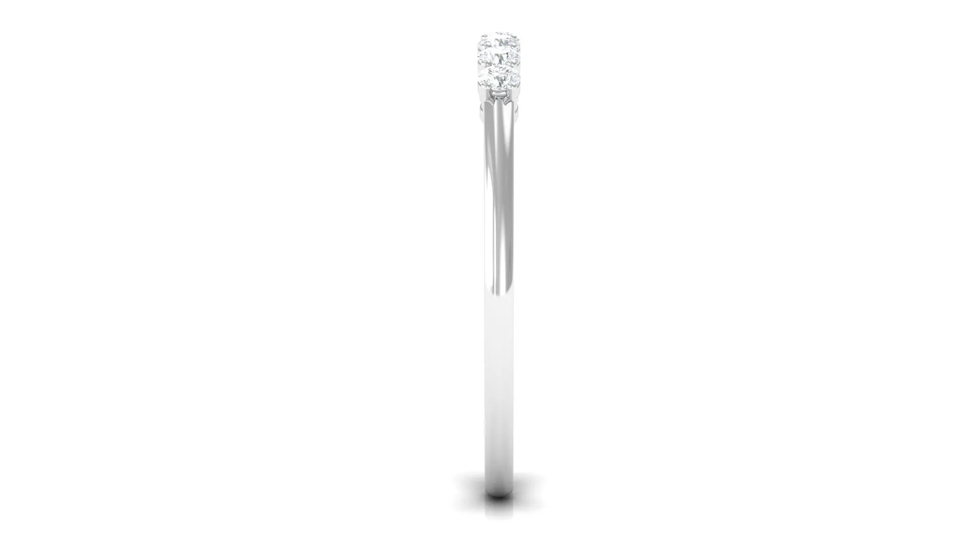 Certified Natural Diamond 7 Stone Stackable Ring