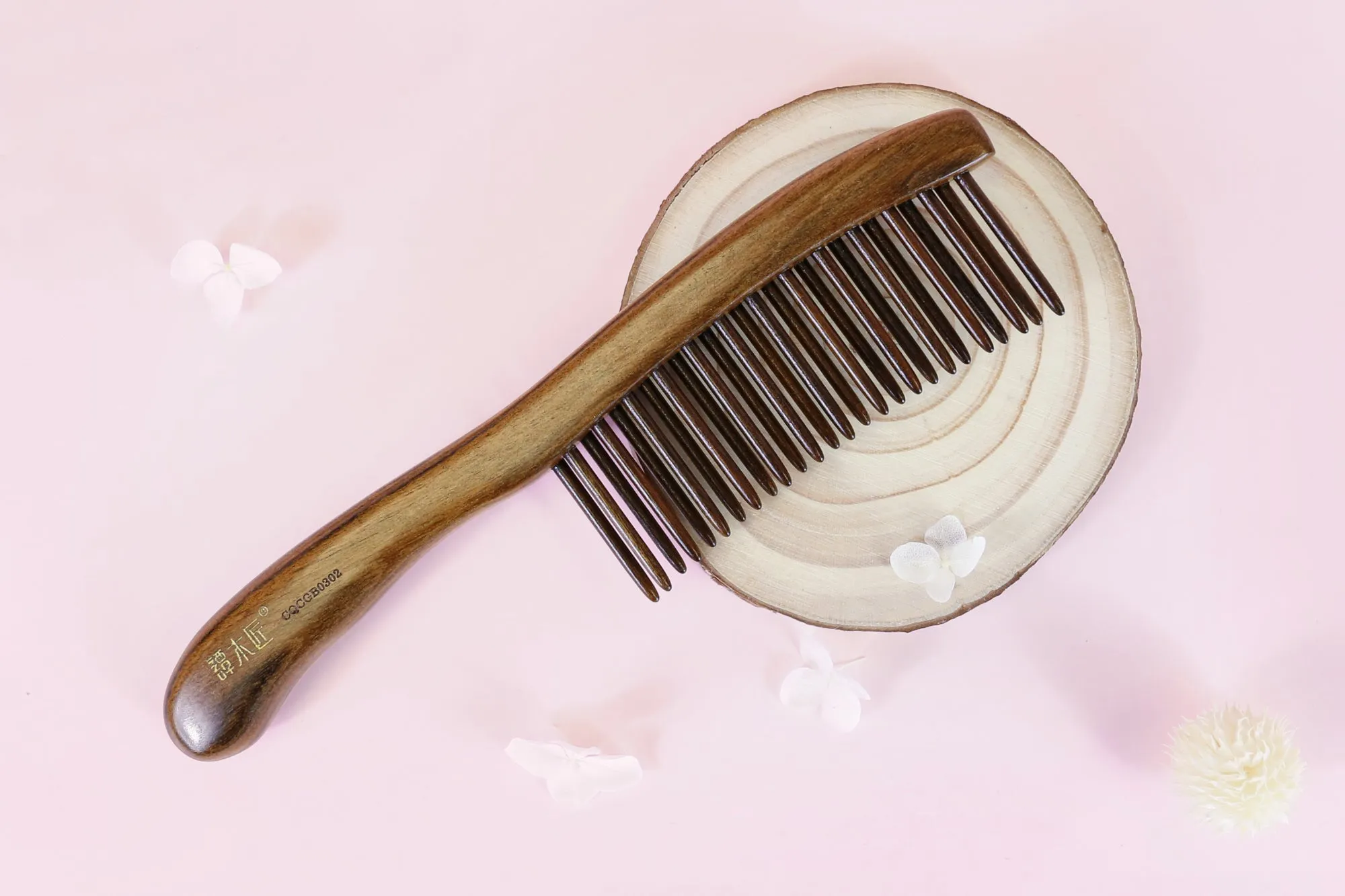 Chanate Tooth-inserted Hair Comb