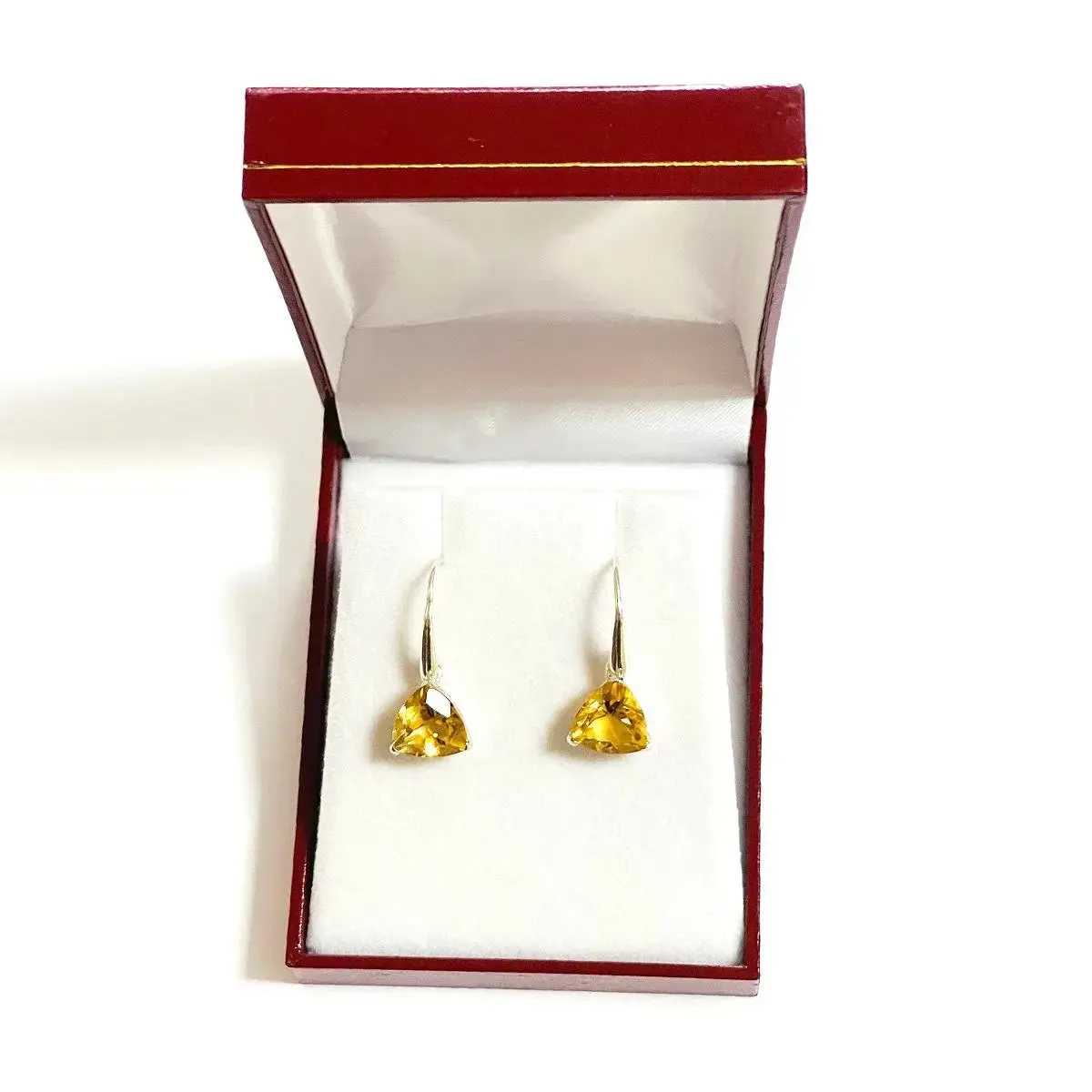 Citrine Sterling Silver Earrings