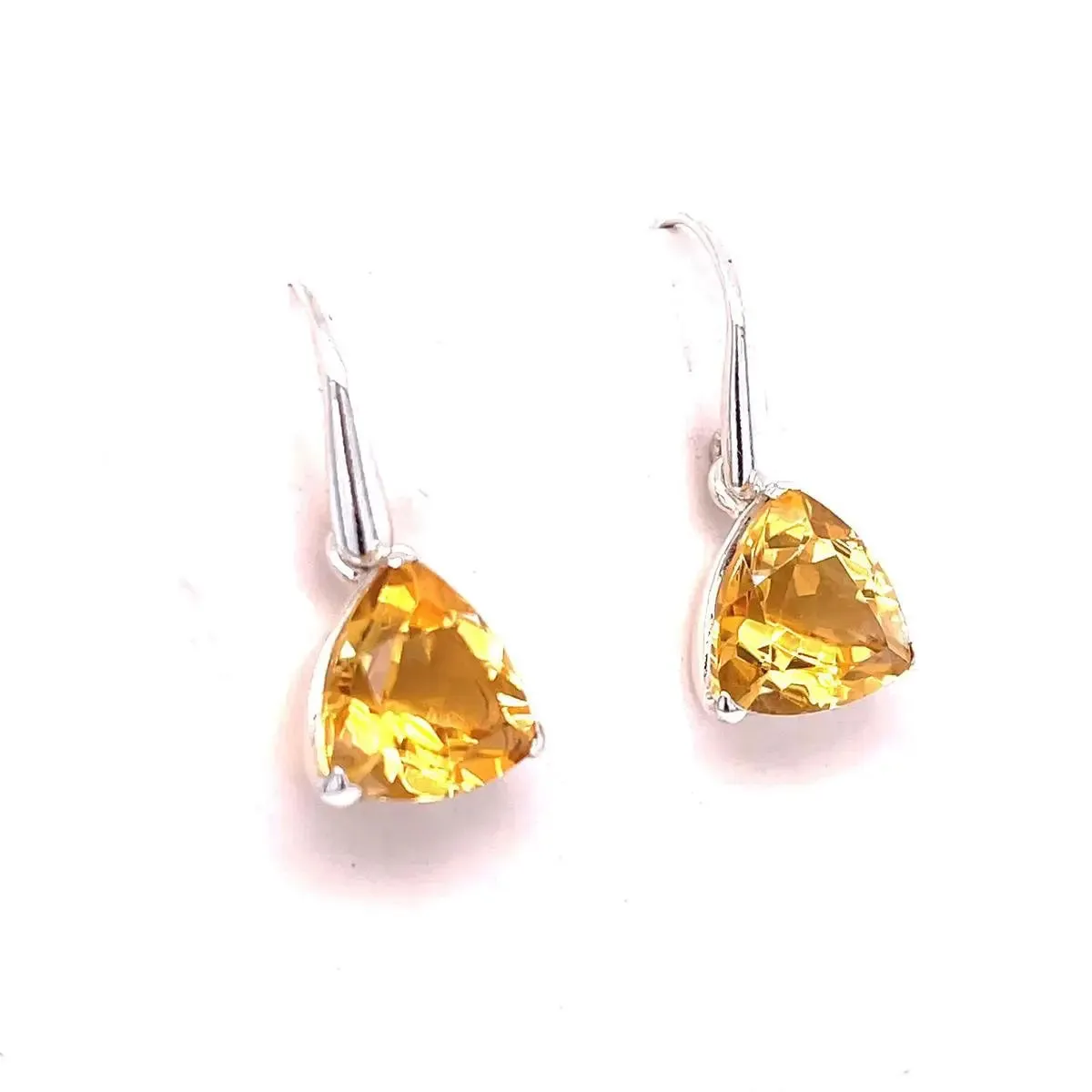 Citrine Sterling Silver Earrings