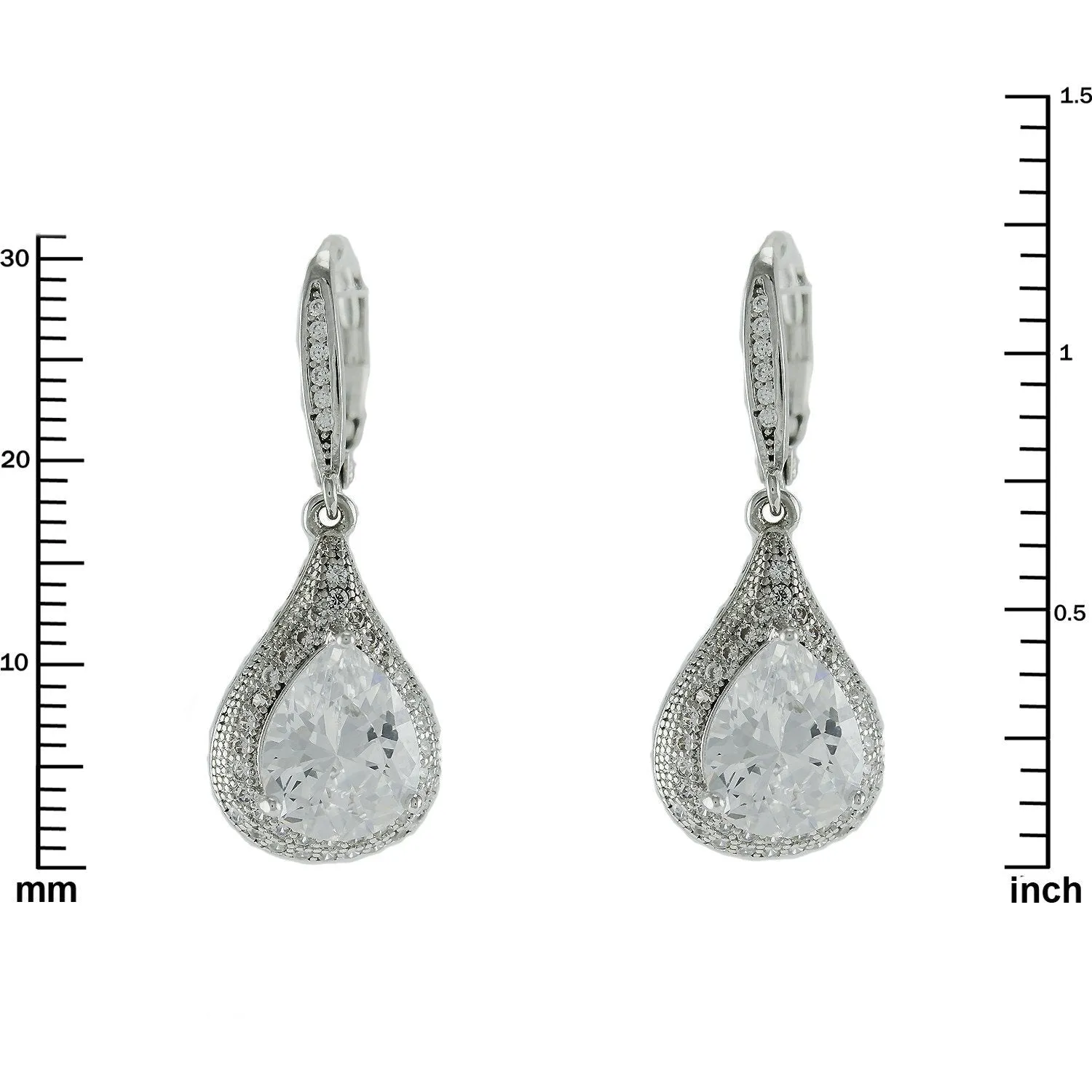 Clotida Tear Drop Dangle Earrings