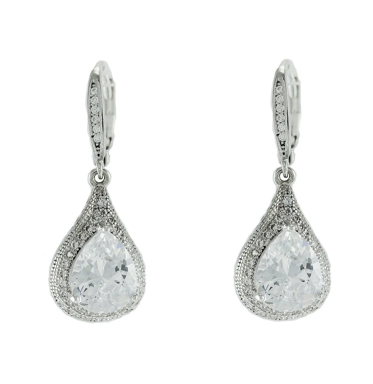 Clotida Tear Drop Dangle Earrings