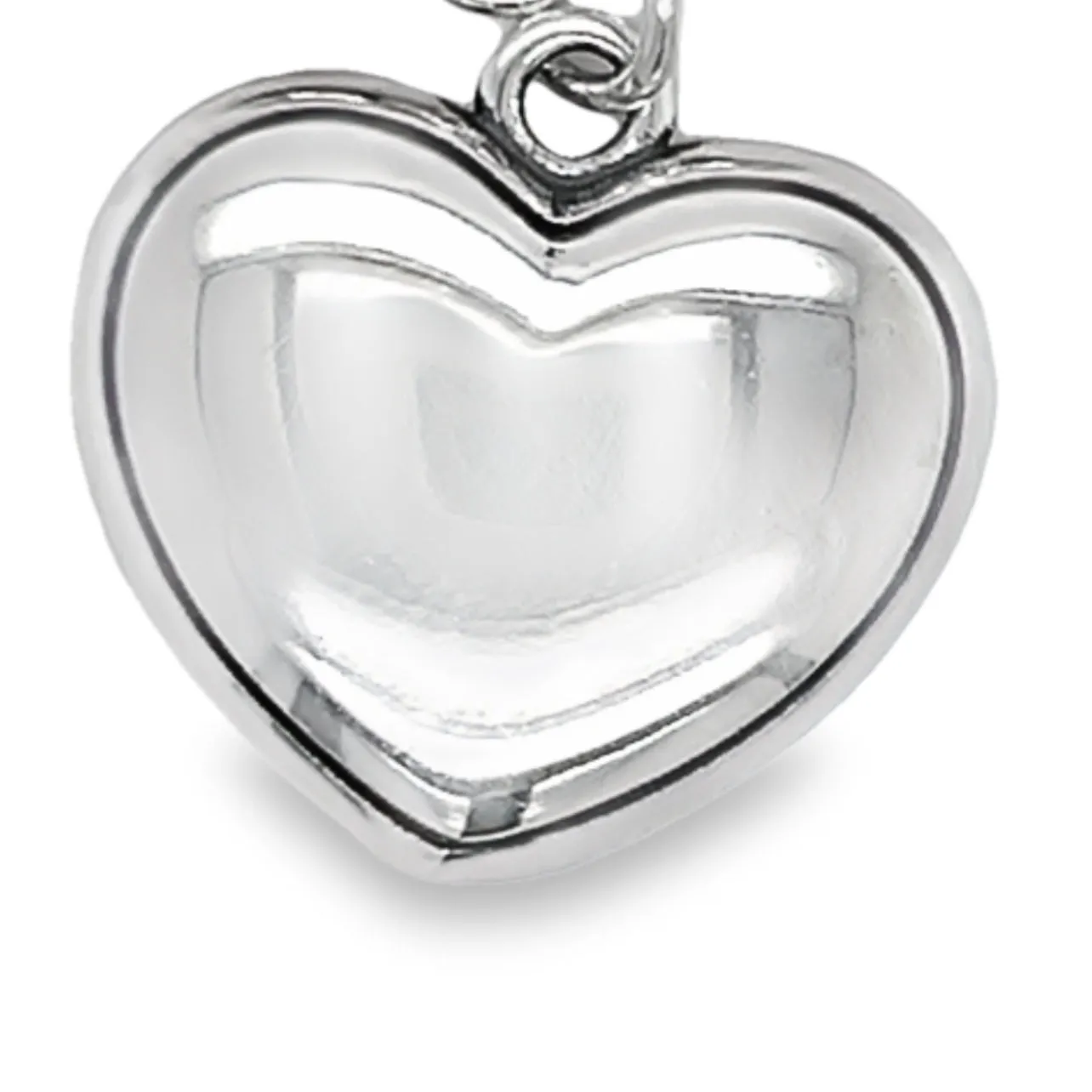 D1172 Pink Ornate Heart Locket Charm