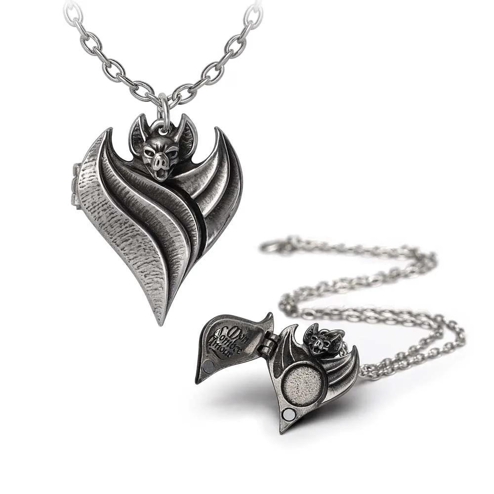 Darken Heart Locket Pendant