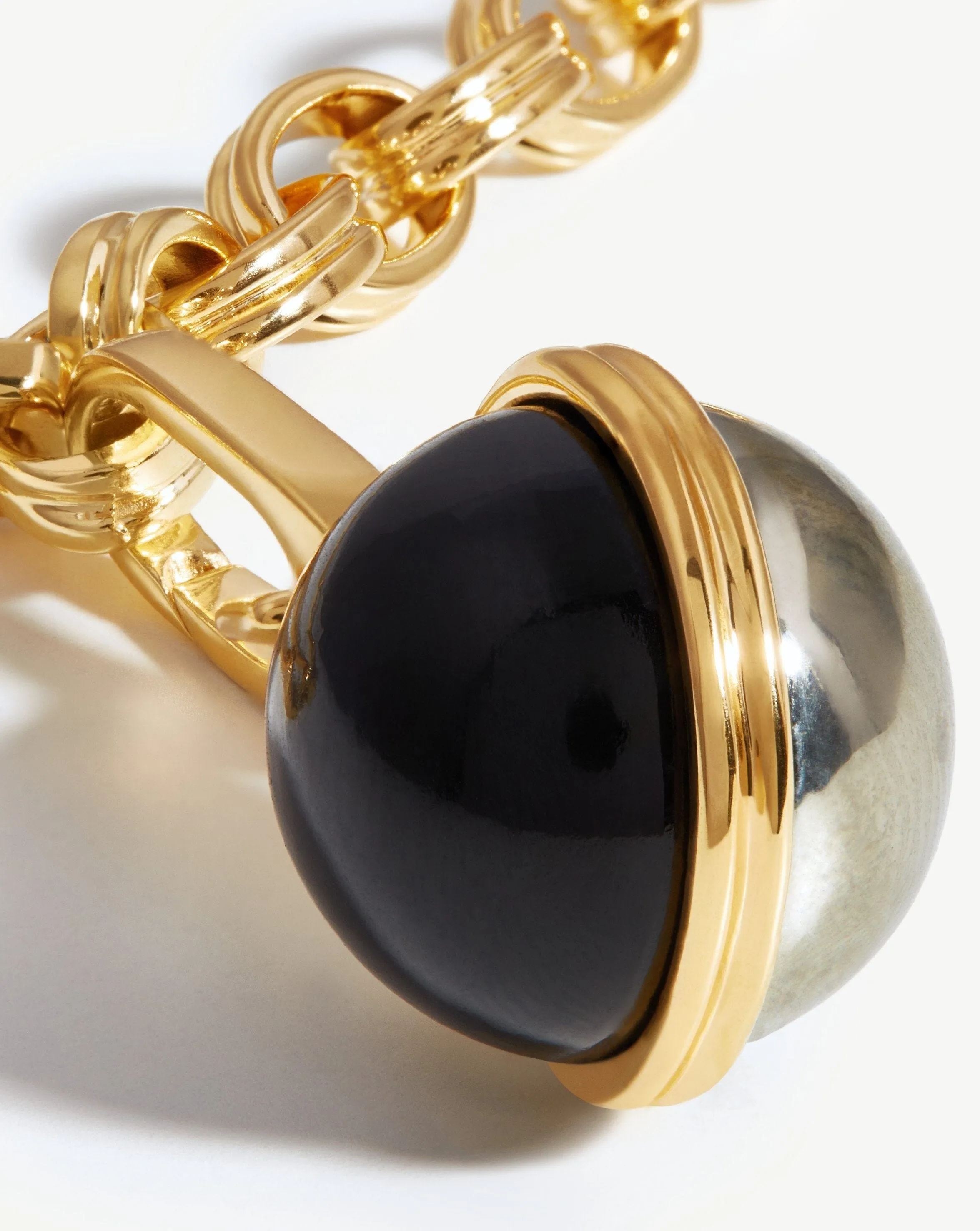 Deconstructed Axiom Sphere Chain Necklace