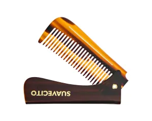 Deluxe 6.5-Inch Folding Comb with Ergonomic Handle