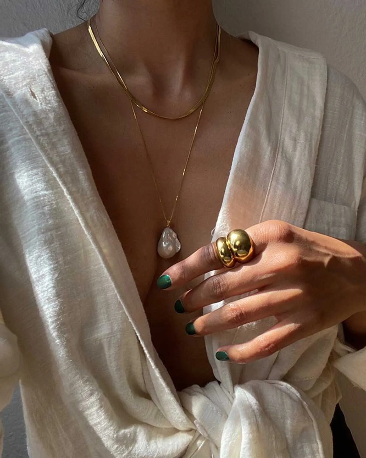 DOUBLE BOLD RING-BIG
