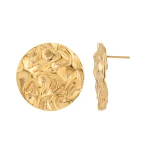 Earrings - Ripple Disc