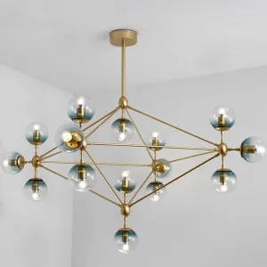 Elovold Glass Ball Atomic Pendant Lamp