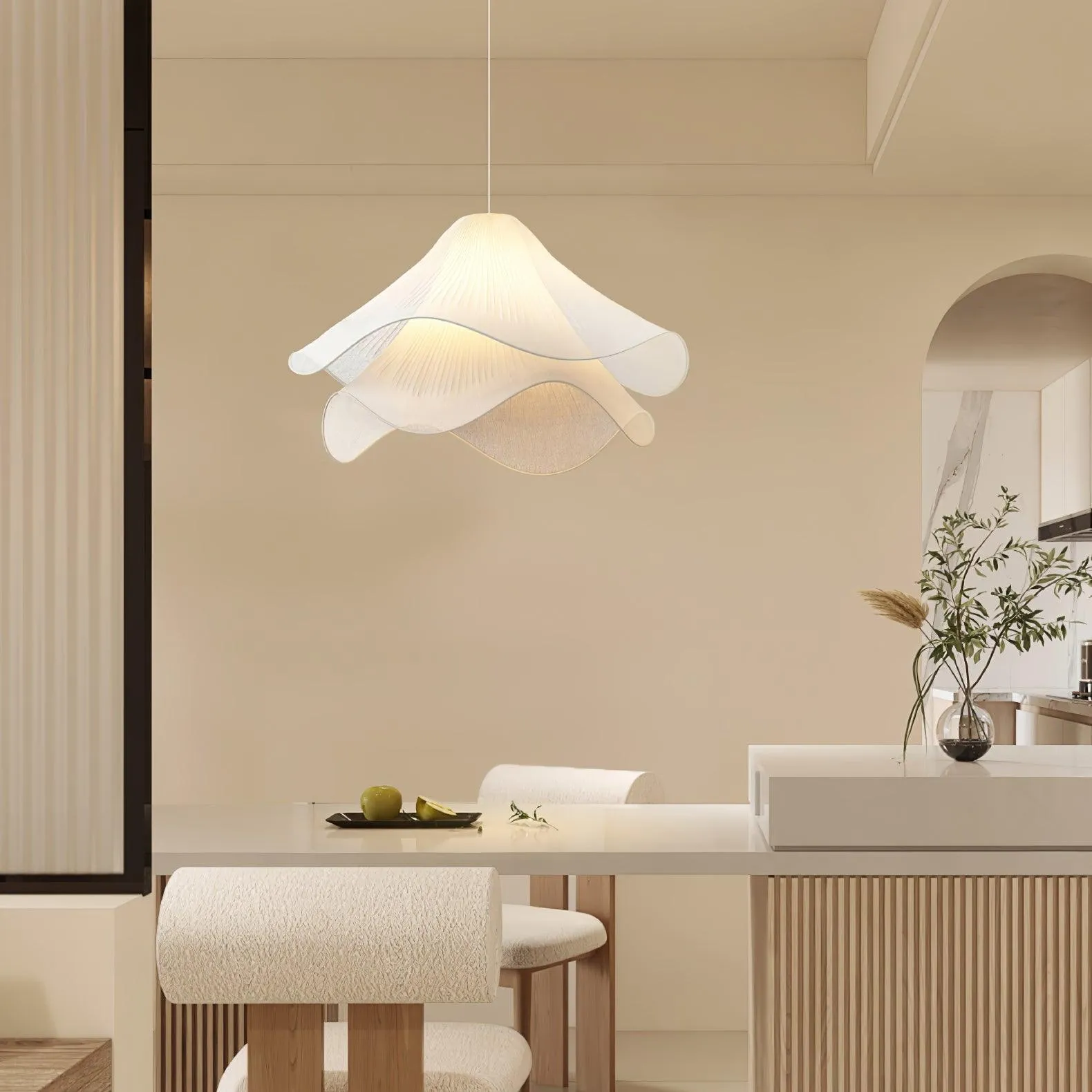 Ethereal Bloom Plug-in Pendant Light
