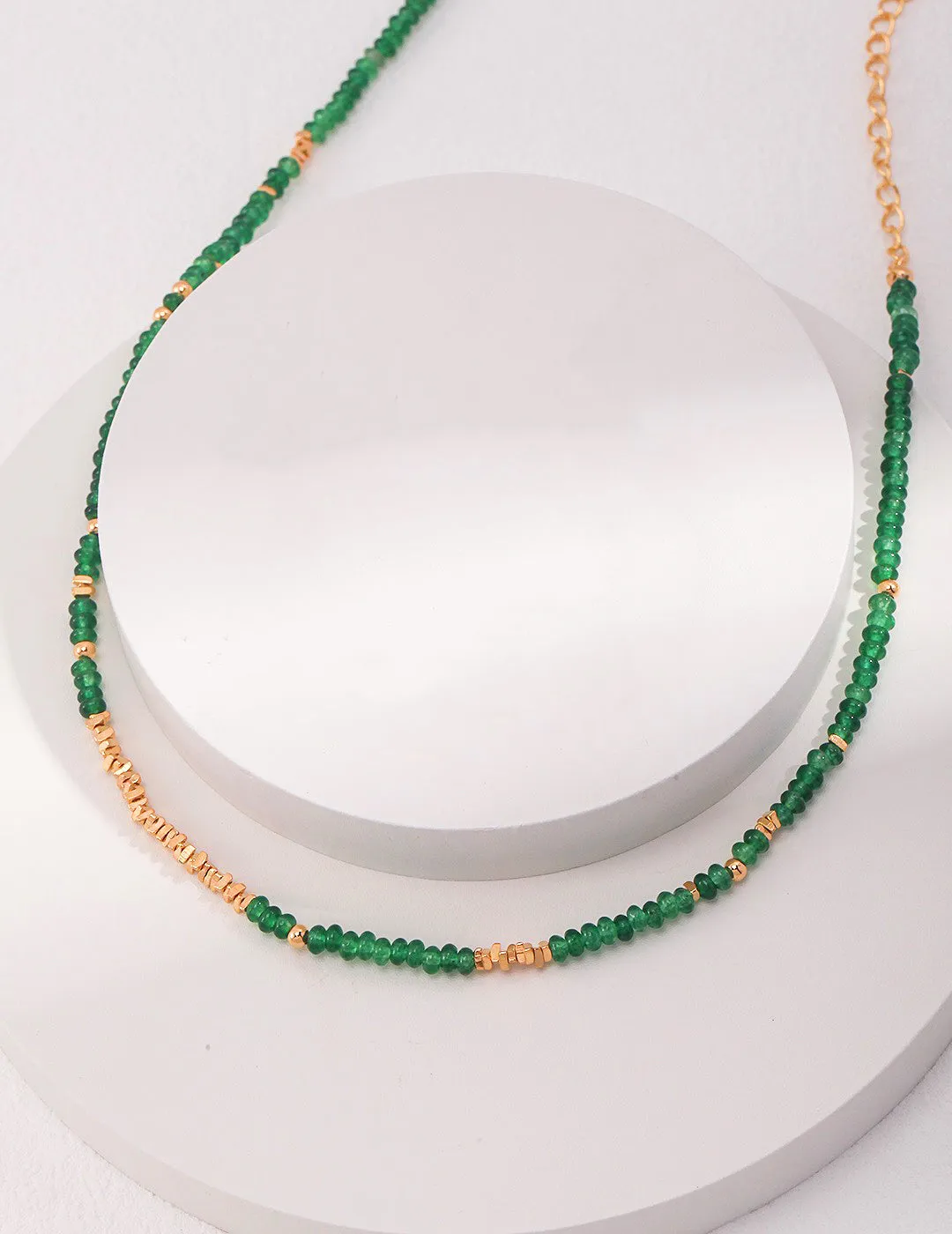 Evergreen Emerald Necklace