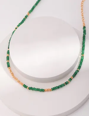 Evergreen Emerald Necklace